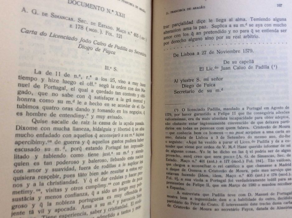 D. Francisca de Aragão. Por J. M. de Queiroz Vellozo, 1931