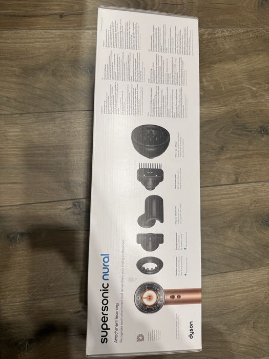 Новий Dyson Supersonic Nural Hair Dryer (Amber Silk)