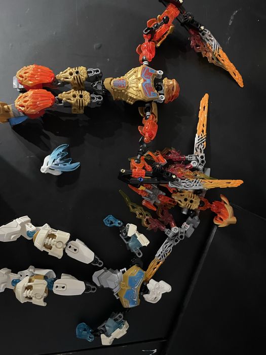 Lego bionicle bialy tylko