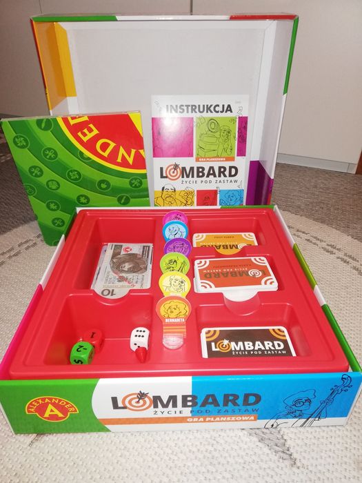 Gra planszowa Lombard życie pod zastaw