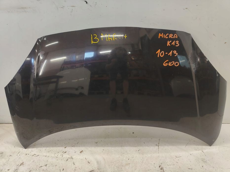 nissan micra k13 10-13 maska pokrywa silnika