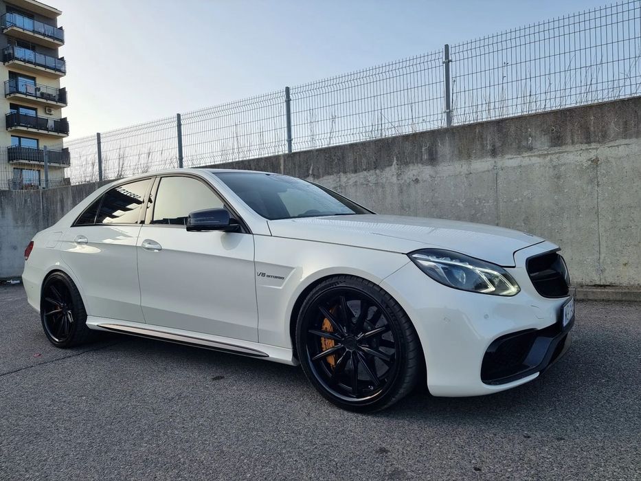 Mercedes-Benz Klasa E E63S 4matic, carbon, ceramika, kute felgi,rozrząd nowy. Europa