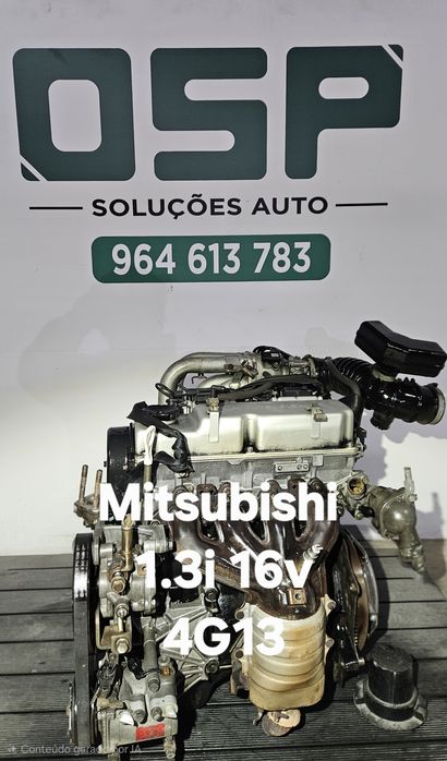 Motor mitsubishi 1.3i com ref. 4G13