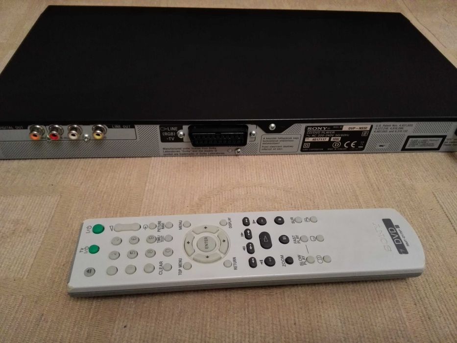 Sony odtwarzacz dvd plus 2 płyty gratis -możliwość wysyłki