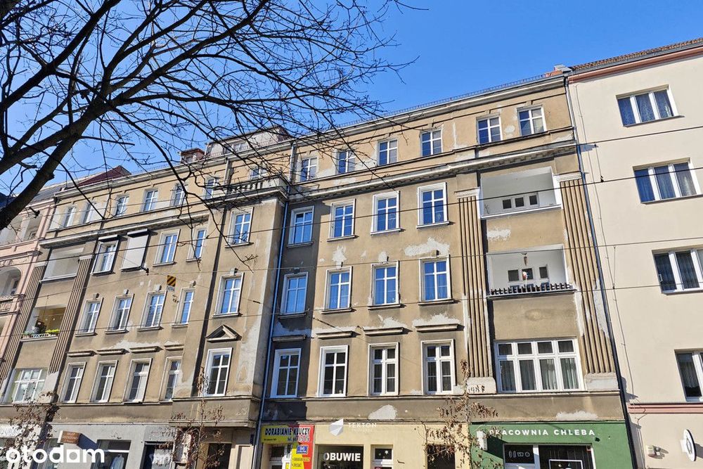 Przestronne 4-pok, osobna kuchnia, Wilda