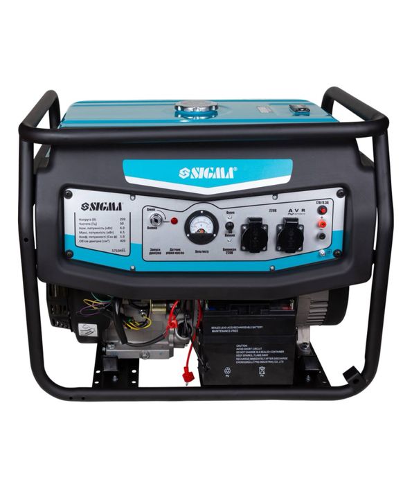 Генератор бензиновый Sigma 6.0/6.5 кВт