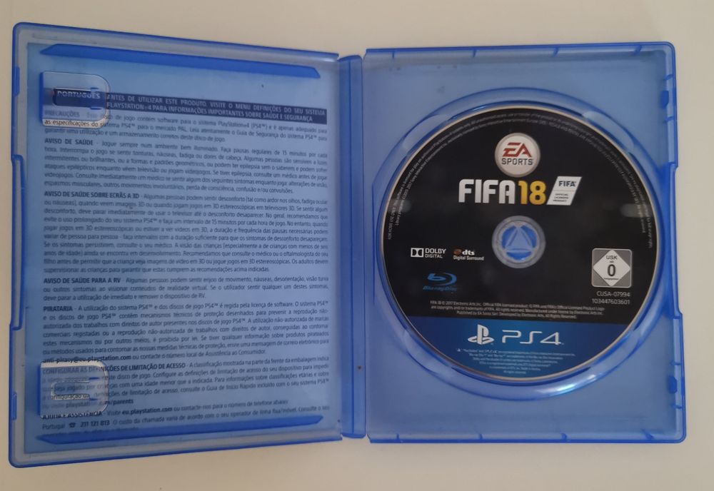 FIFA 18 para PS4