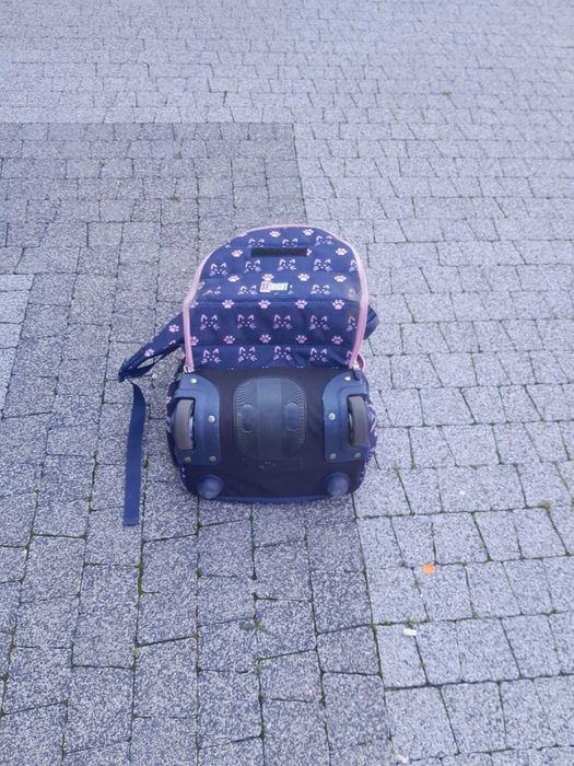 Plecak na Kółkach z Kotkami Kot Szkolny St.Right Majewski [TB1]