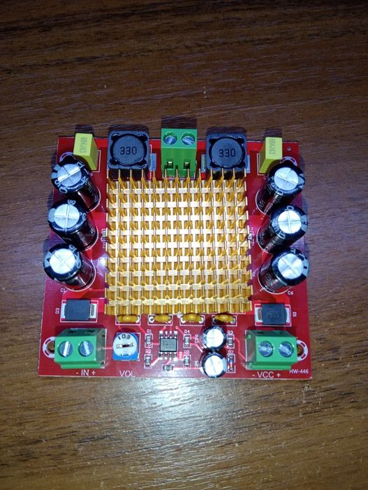 Пiдсилювач на  TPA3116D2  mono 100W