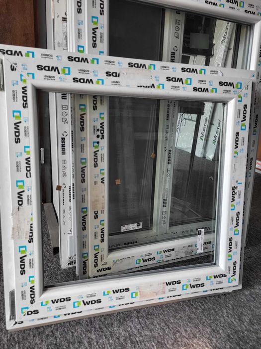 Okna PCV 865x835 białe/ inne wymiary dostępne od ręki