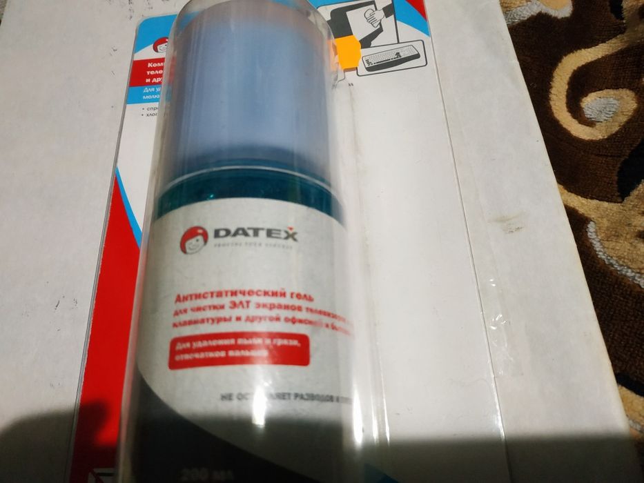 Комплект для чистки  Datex для телевизоров и мониторов 250мл.Новый.