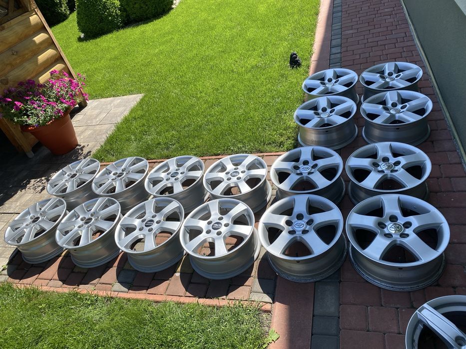 Диски R16 5-114.3 6.5/7.0J ET40/ET50 DIA60.1/72.6мм. TOYOTA/NISSAN/RENAULT