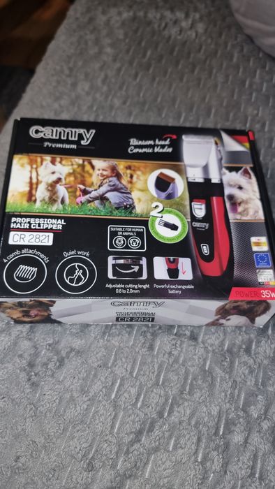 Maszynka do strzyżenia psów zwierząt CAMRY +Zestaw
