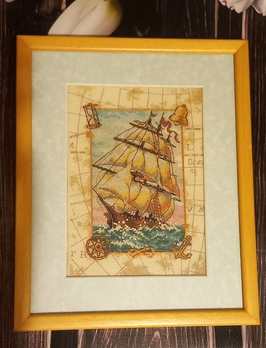 Вышитая картина ручная работа