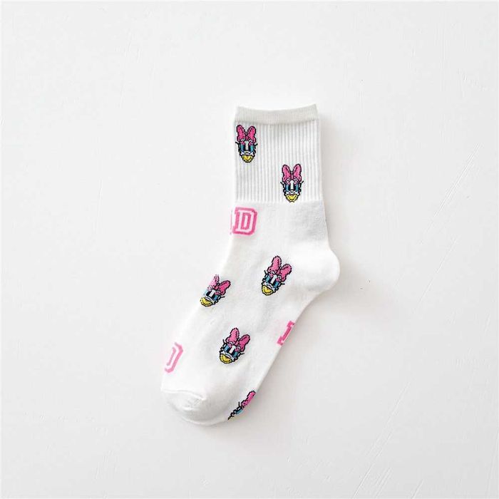 Skarpetki Damskie Dziewczęce Kaczka Daisy 35-38 bawełniane kod 1560