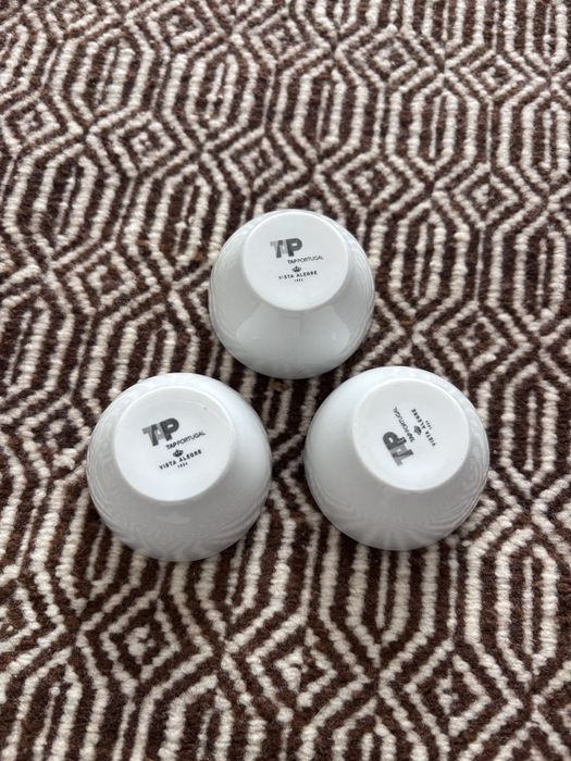 3 mini taças TAP Vista Alegre
