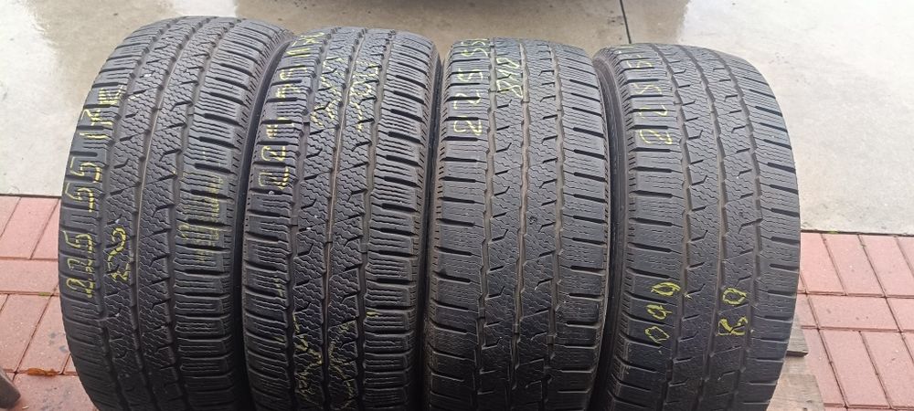Opony 225/55r17c zimowe Maxxis 8mm 710zl 4szt