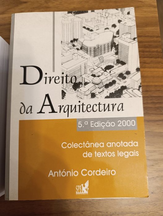 Livro Direito da arquitectura António Cordeiro