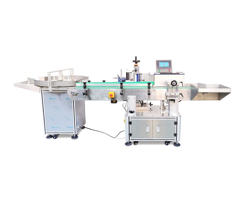 Etykieciarka automatyczna do opakowań cylindrycznych i STOŻKOWYCH