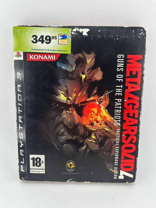 Metal Gear Solid 4 w Obwolucie Ps3