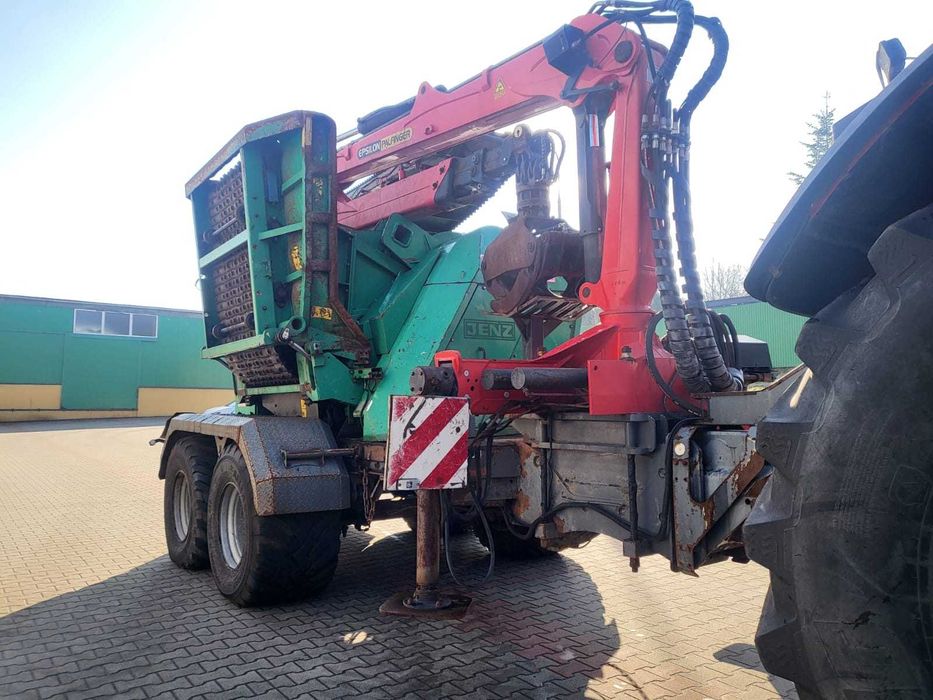 Rębak Jenz 582 z Massey Ferguson 8680 komplet
