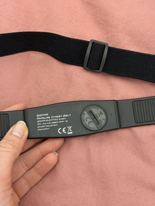 Pulsometr Sigma Analog Chest Belt + Sigma ID.GO zegarek