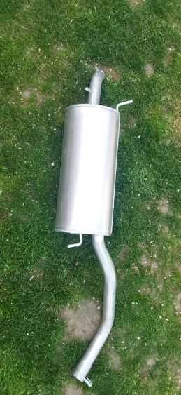 Tłumik końcowy  Renault Scenic I  - nowy -POLMO - Czarnylas