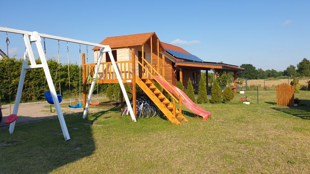 Niezależnie ogrodzony 5os.domek nad morzem,wi-fi, parking,Majówka,LATO