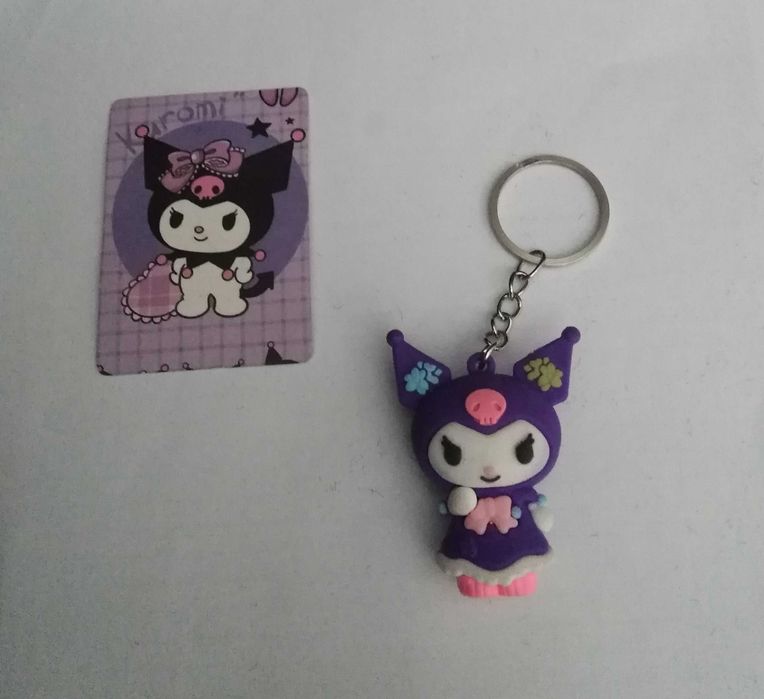 Kuromi, da Sanrio - Porta-chaves.