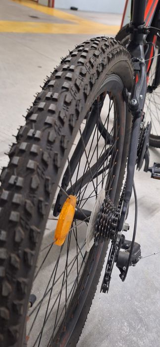 Bicicleta btt em alumínio