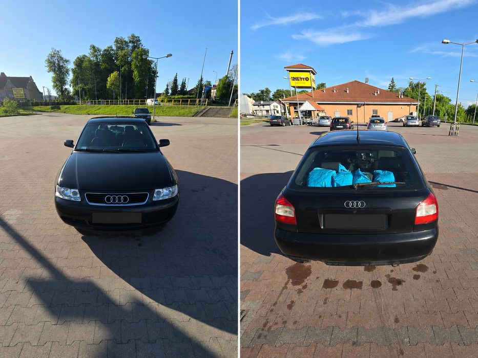 Audi A3 8L 1.6 2002r uszkodzone, jeżdżące