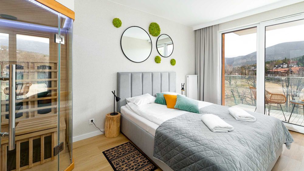 RJ Apartament widok na Śnieżkę - Karpacz apartament z Sauną www.rjapartament.pl