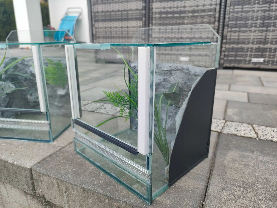 Terrarium M1 dla pająka, ptasznik, skorpion 20x18x20