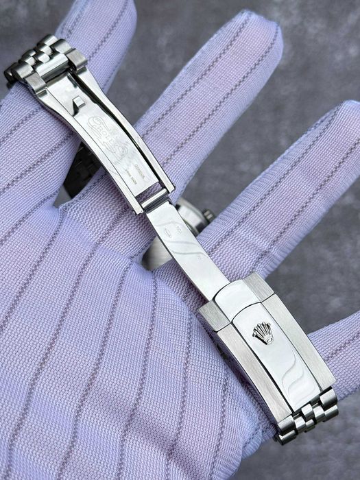 Швейцарские часы Rolex Datejust Silver-Blue. Топ качество