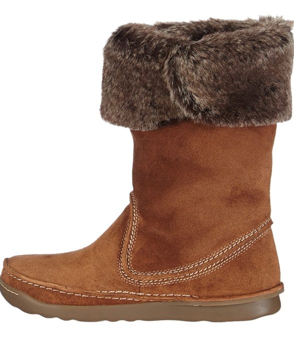 Clarcs nettle ice сапог зимний замша женский