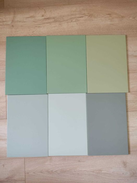 Próbki lakieru lakier mat RAL NCS fronty meblowe lakierowane matowe