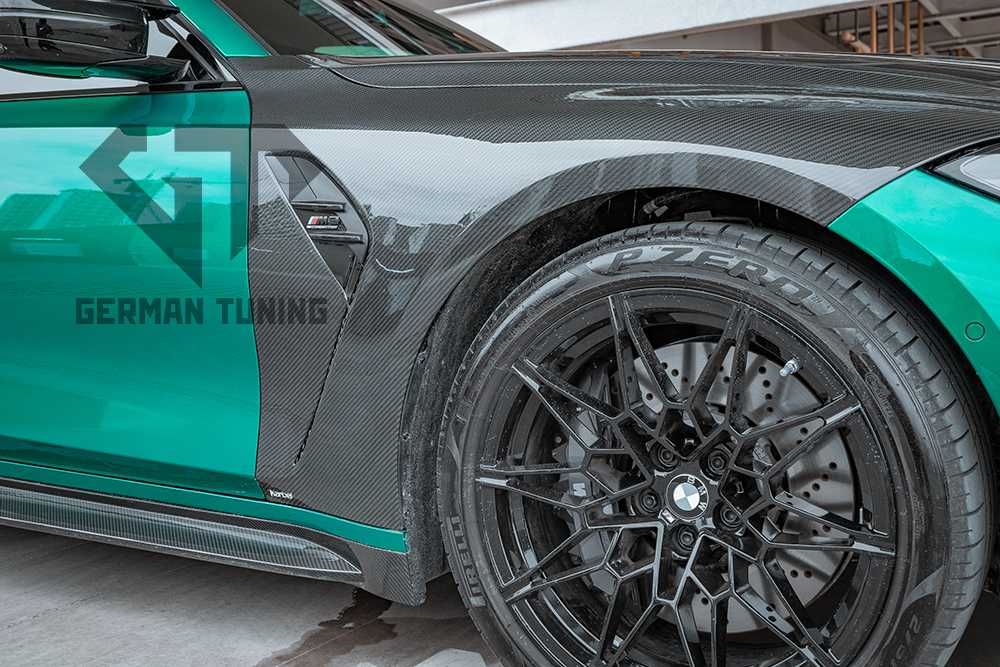 Карбонові крила BMW M3 G80 M4 G82 G83 карбон крылья бмв м3 г80 м4 г82