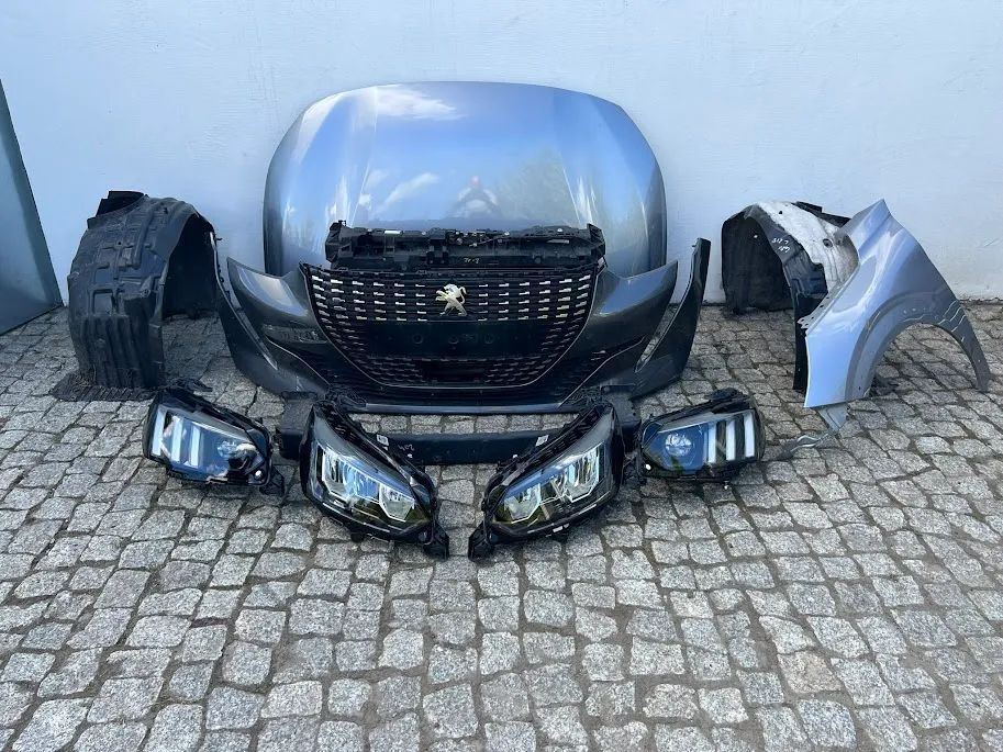 Zderzak przód przedni Peugeot 208 II 2019-2023 WSZYSTKIE CZĘŚCI DO 208