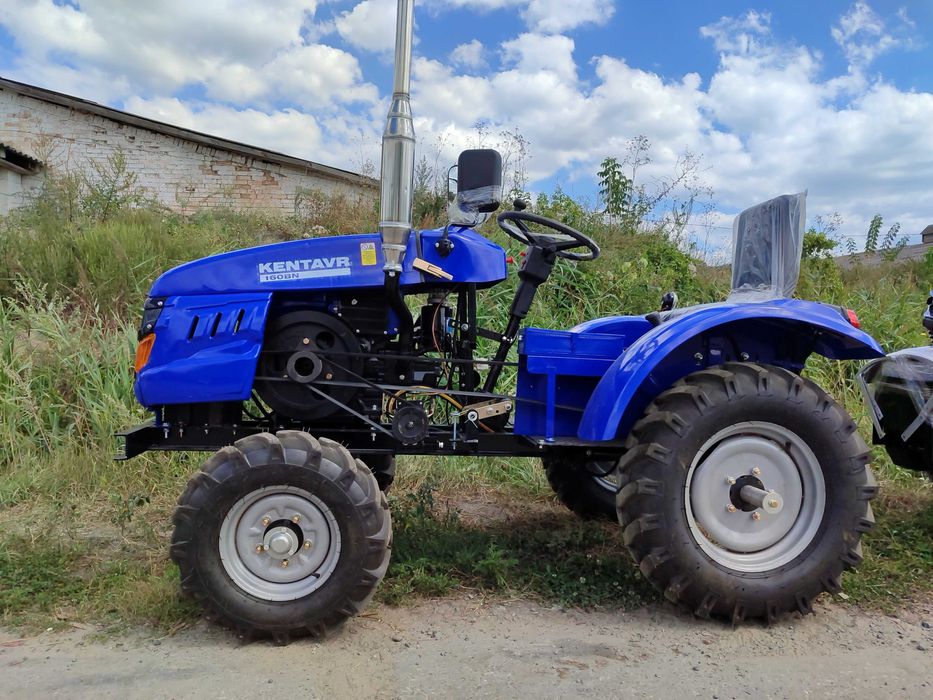 Трактор Кентавр 160ВN 2024 с фрезой и плугом доставка без предоплаты