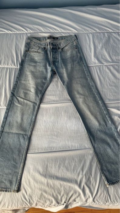 Calças de ganga, tamanho 38.