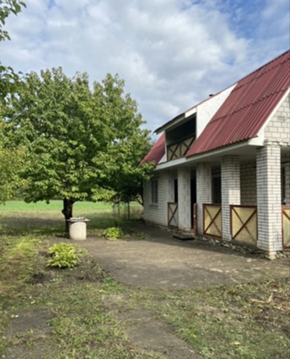 Продам будинок біля траси з великою ділянкою та лісо