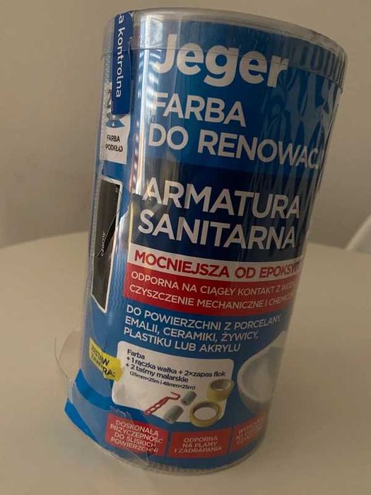 Farba renowacyjna Jagger  do malowania baterii, wanien . Nowa