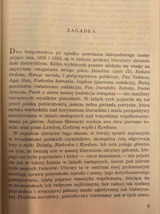 KORDIAN dramatyczna trylogia - J. Maciejewski