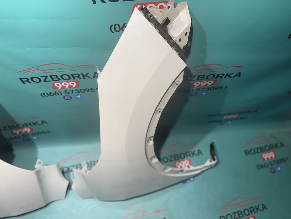 Крило Nissan Qashqai j11 крила QAB G біле Кашкай джі11 шрот