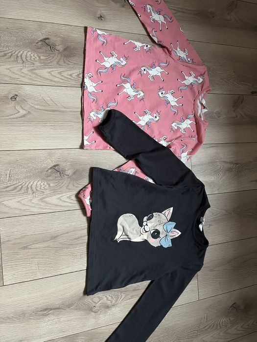 Bluzki hm prawie nowe