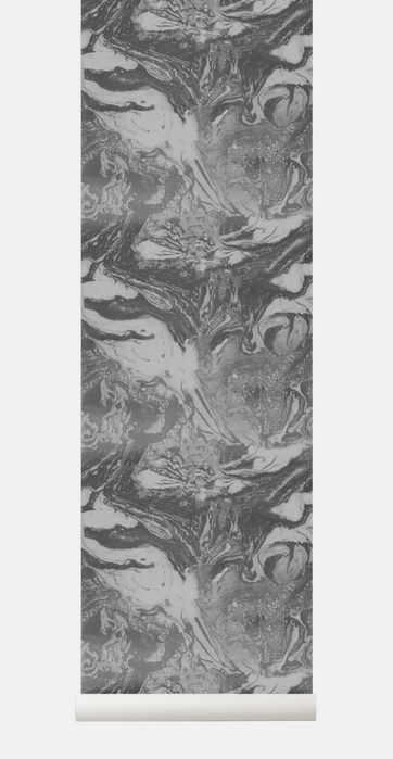 Tapeta MARBLING Charcoal