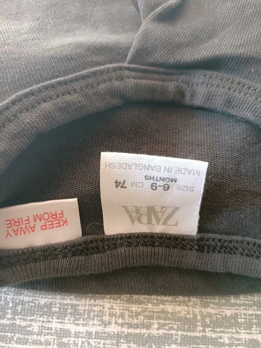 Bluzka niemowlęca rozmiar 74. Zara