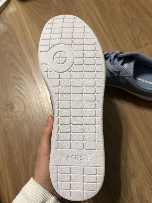 Шкіряні кеди lacoste