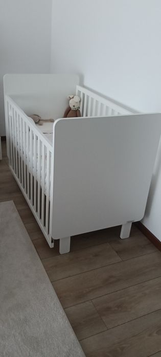 Berço Bébécar TRAMA com co-sleeping  incluído