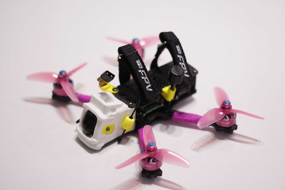 top notch 3.5 inch fpv quad built